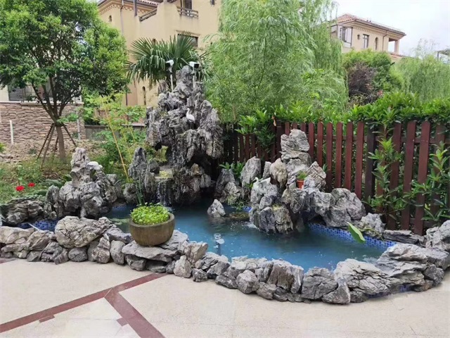 中山别墅庭院景观设计图片